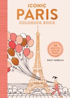 Iconic Paris Coloring Book