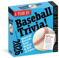 Year of Baseball Trivia Page-A-Day® Calendar 2026